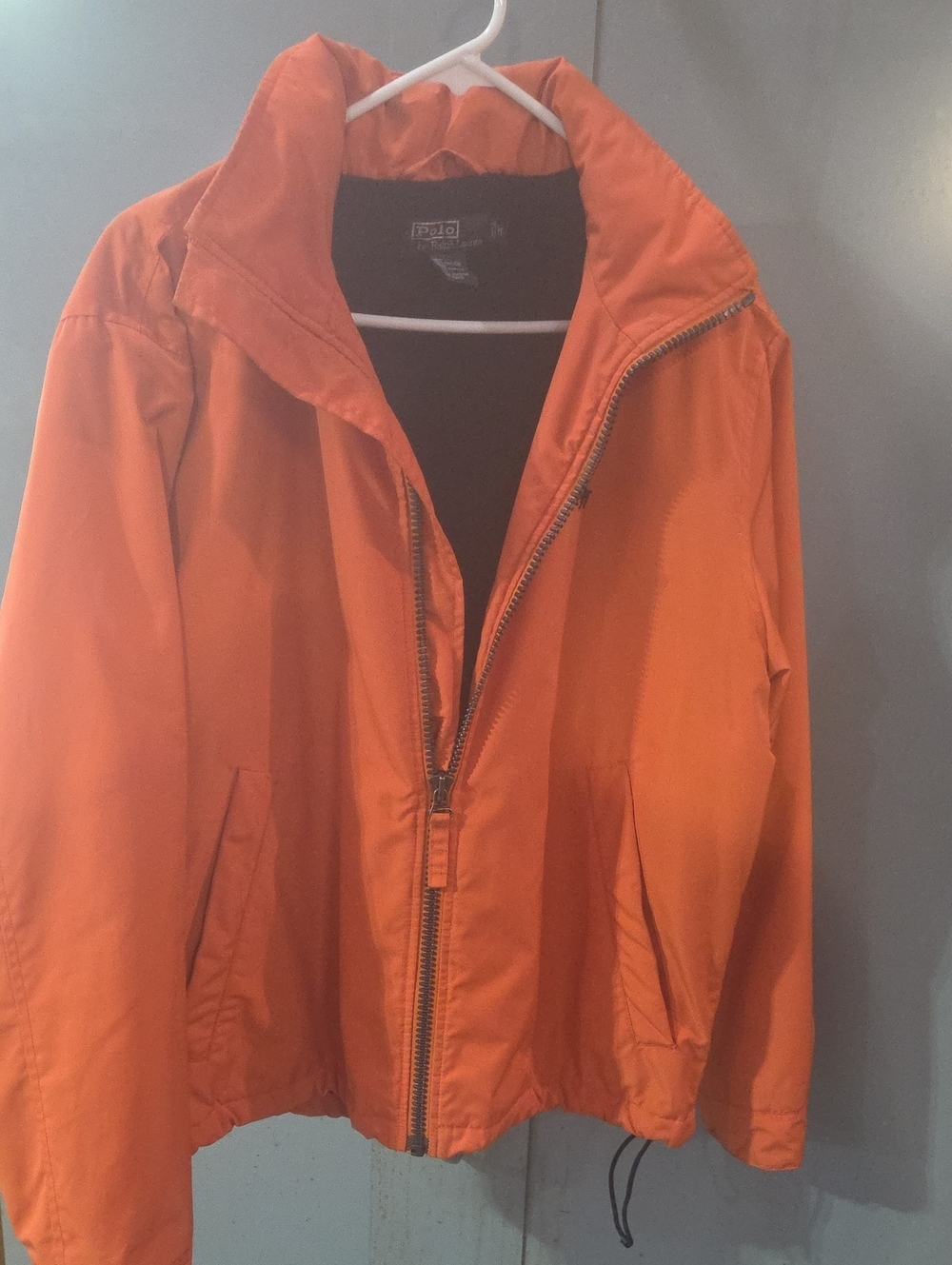 Polo by Ralph Lauren Bright Orange Zip Jacket